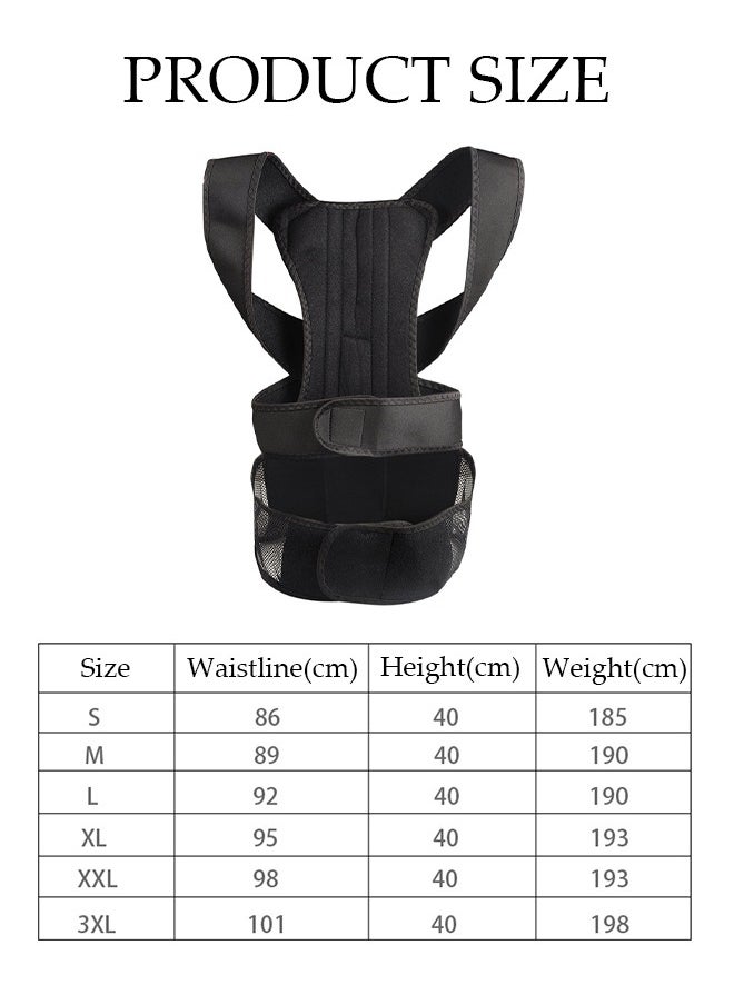 DUNISO Posture Corrector Belt for Adults and Kids Comfortable Adjustable Back Braces Improve Neck Shoulder Posture Bands Pain Relief for Back Shoulders Neck  - Image 4