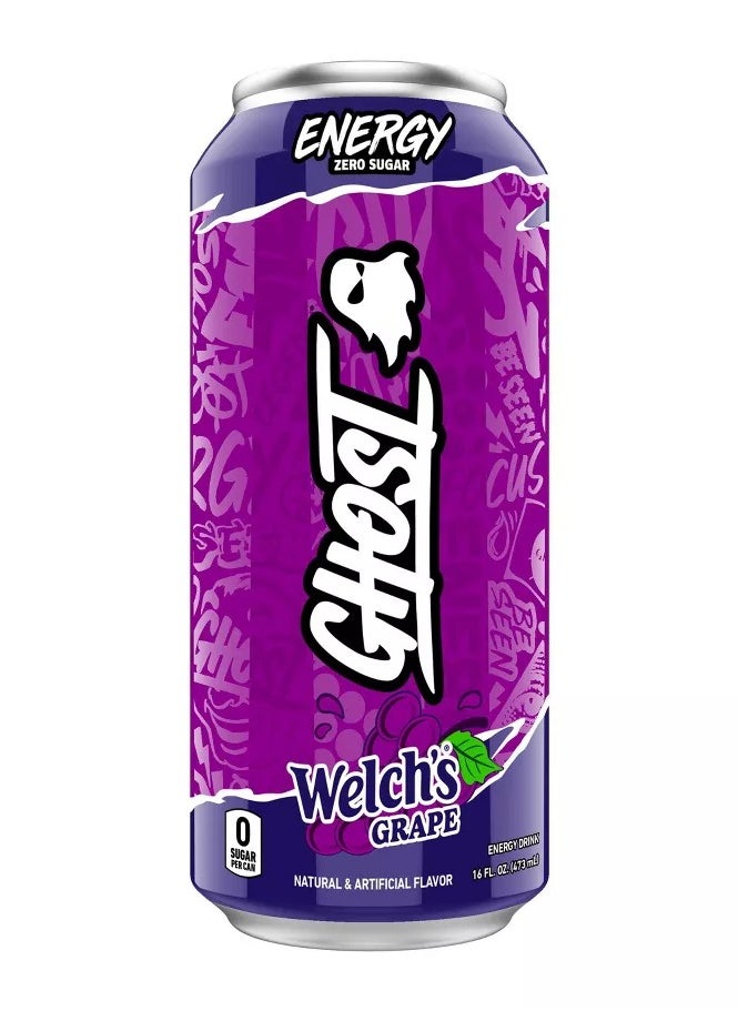 Ghost Ghost RTD 473ml Welch's Grape Flavor – Pack of 12  - Image 4