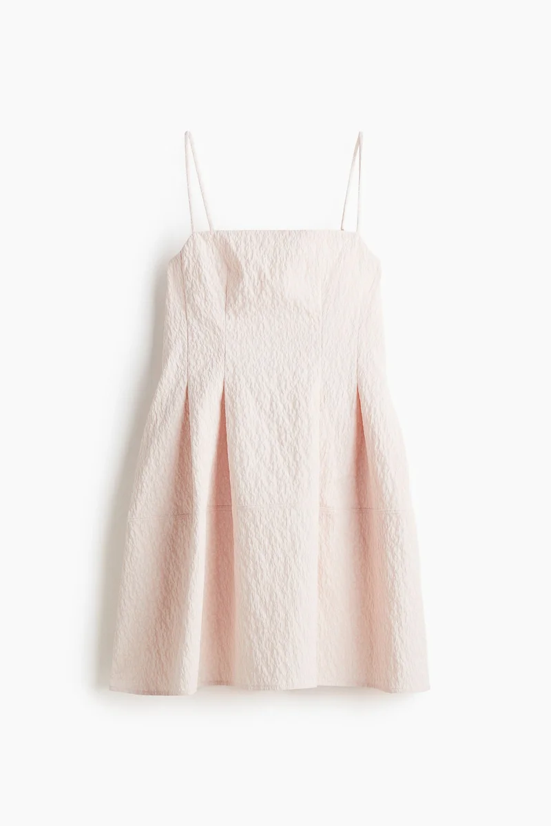 H&M Jacquard-weave strappy dress