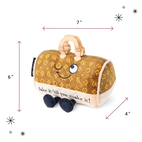 Punchkins Purse Plushie Fake It Til You Make It Sassy Purse Plush Gift for Shoppers Cute Plush Toy for Gifting - Image 5