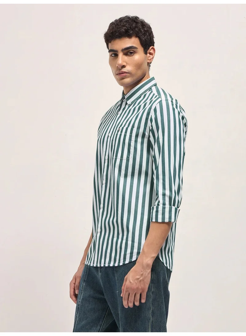 THE BEAR HOUSE  Men’s Long Sleeve Shirt Classic, Comfortable and Stylish Essential for Work, Travel or Casual Outings for Men | Best Price UAE