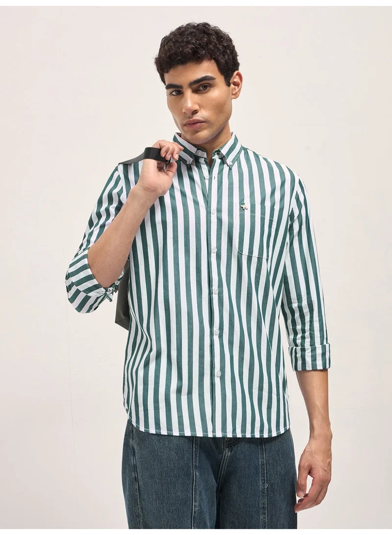 THE BEAR HOUSE Men’s Long Sleeve Shirt Classic, Comfortable and Stylish Essential for Work, Travel or Casual Outings
