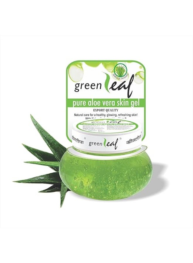 جرين ليف جل الصبار النقي من جرينليف 120 غرام - جل متعدد الأغراض مهدئ للوجه والجسم، غير دهني، مستوحى من الطب الأيورفيدي. - Image 1