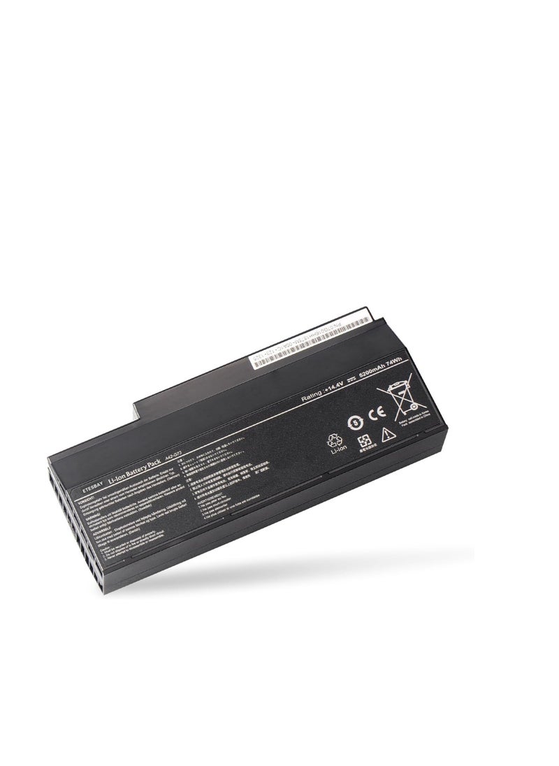 Terabyte A42-G73 Laptop Battery for ASUS G53 G53S G53J G53JW G53SX G73 G73S G73J G73JH G73JQ G73JW G73JX G73SW G73-52 [14.4V, 74WH, 5200mAh]  - Image 1