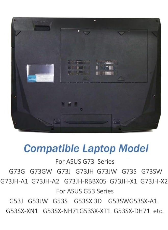Terabyte A42-G73 Laptop Battery for ASUS G53 G53S G53J G53JW G53SX G73 G73S G73J G73JH G73JQ G73JW G73JX G73SW G73-52 [14.4V, 74WH, 5200mAh]  - Image 4