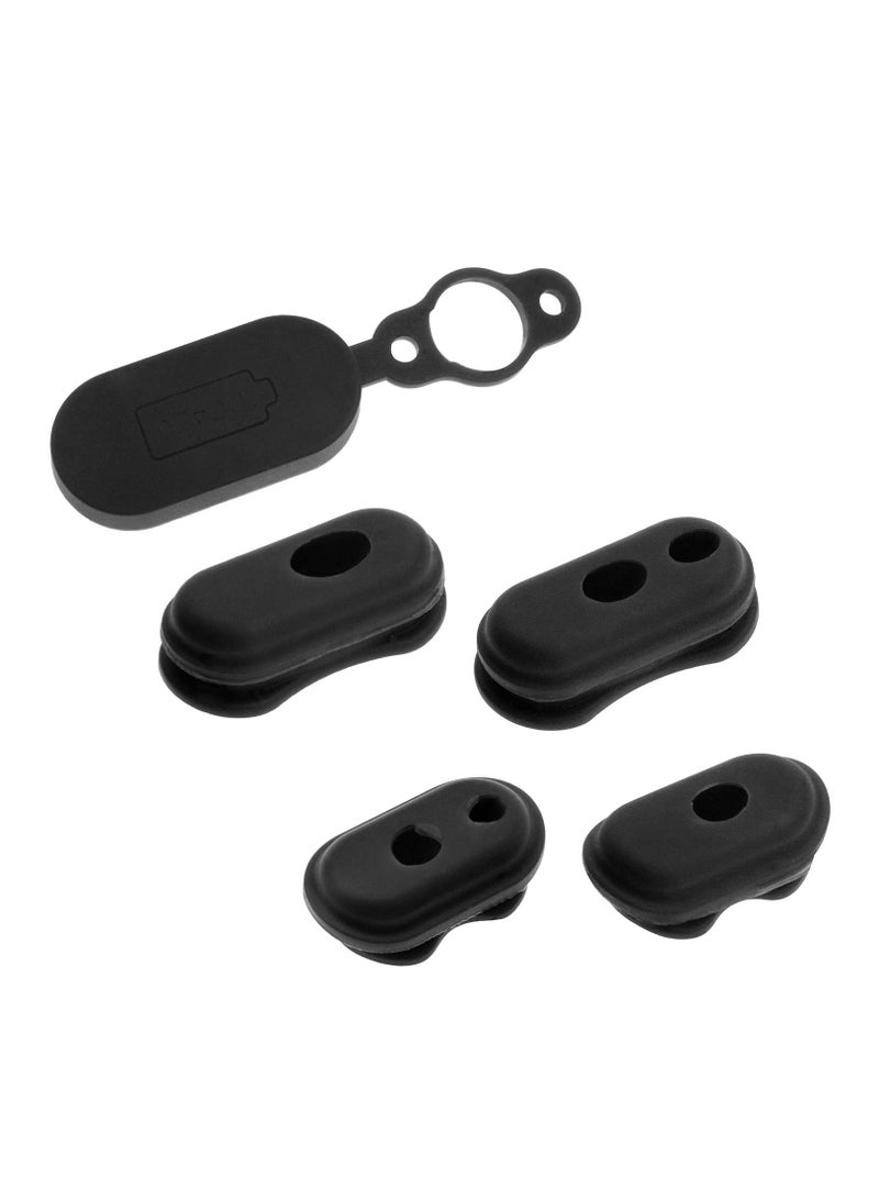 SOLARAE Silicone Charging Port Cover for Xiaomi 1S M365 Pro Electric Scooter - Waterproof Dustproof Protector for Charging Interface Port - Image 1
