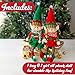 SCS Direct Elf Plush Christmas Stuffed Dolls Set of 218 Boy and Girl Elves Holiday Cute Plush Shelf Toys  Fun Kids Buddy Figurine Decorations Christmas Winter Holiday Party Festive Decor and Gift Exchange - Image 4