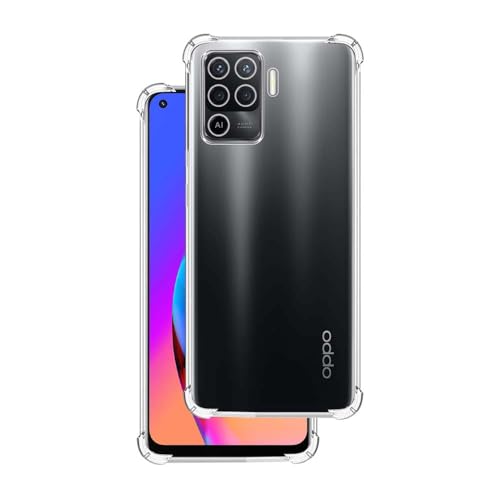 7-Seven 7SEVEN® Back Cover for Oppo F19 Pro Transparent Mobile Back Case Shock Proof Design Camera Edges Protection Crystal Clear Phone Case Silicon Soft TPU and Flexible Bumper Phone Cover - Image 1