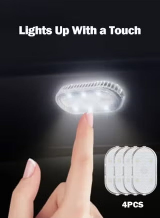 QZ In-Car Wireless Led Lights - The Ceiling Lights, Flashlight Lighting Lamps And Door Lighting Lamps That Can Be Charged Via Usb Can Be Freely Attached To Any Position And Are Suitable For Night Lighting. - Image 1
