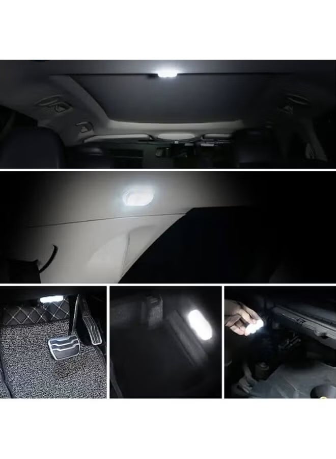 QZ In-Car Wireless Led Lights - The Ceiling Lights, Flashlight Lighting Lamps And Door Lighting Lamps That Can Be Charged Via Usb Can Be Freely Attached To Any Position And Are Suitable For Night Lighting. - Image 5
