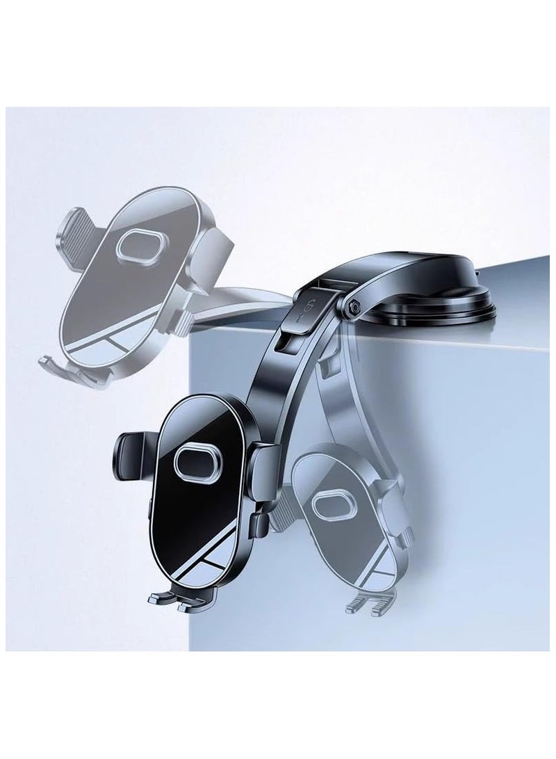 عام حامل هاتف محمول للسيارة بشفط حامل الهاتف الثابت للملاحة في السيارة. - Image 4