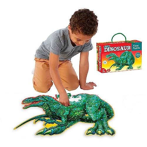 PEACEABLE Kingdom Shiny Dinosaur Floor Puzzle 1 EA - Image 1