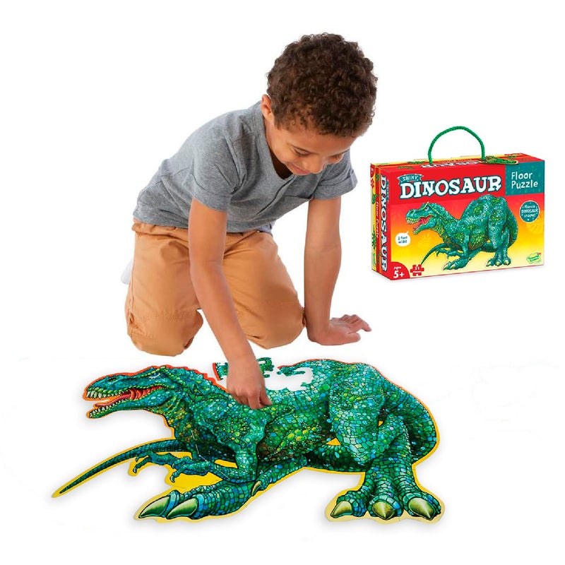 PEACEABLE Kingdom Shiny Dinosaur Floor Puzzle 1 EA - Image 3