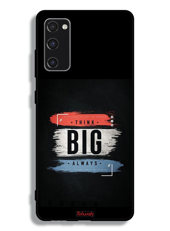 Tolwak Samsung Galaxy S20 FE Protective Case Cover Think Big Always - Image 2