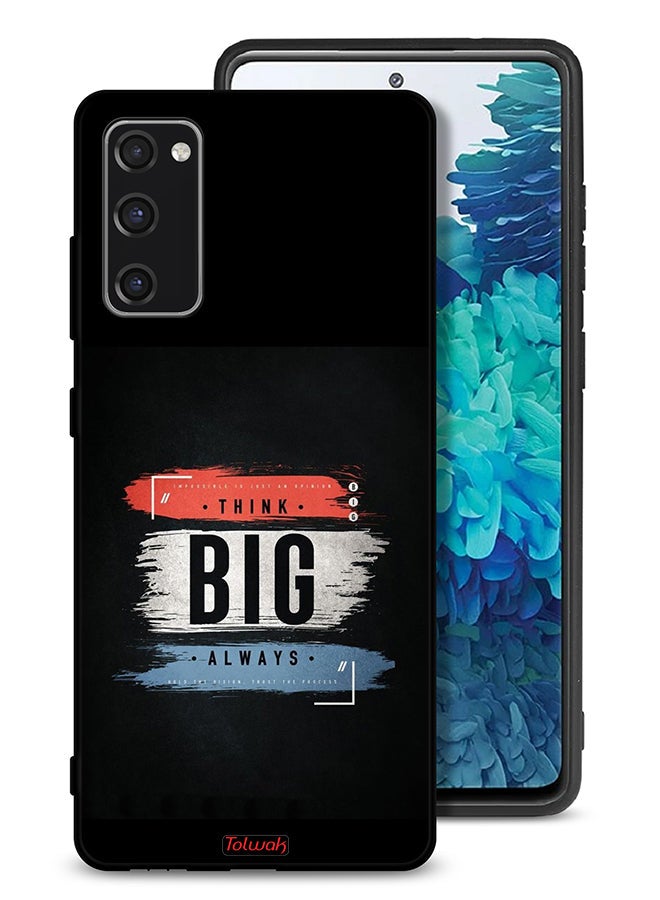 Tolwak Samsung Galaxy S20 FE Protective Case Cover Think Big Always - Image 1