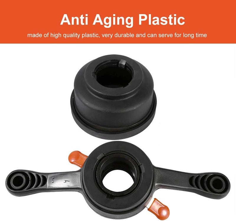 Keenso Wheel Balancer, Quick Release Tire Change Tool, Pressure Cup Hub Shaft Nut, 40mm/38mm/36mm Thread Diameter 3mm Pitch, for Car, Truck, SUV Maintenance - Image 5