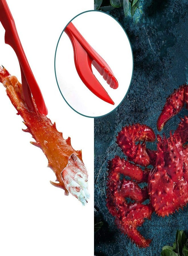 WENDOM مجموعة أدوات تكسير سرطان البحر والكركند من ويندوم، 3 قطع، تتضمن أدوات تكسير أرجل سرطان البحر، وأدوات تقشير الكركند، وشوكات/ملاقط سرطان البحر، وحقيبة تخزين محمولة، أدوات المأكولات البحرية (10). - Image 2