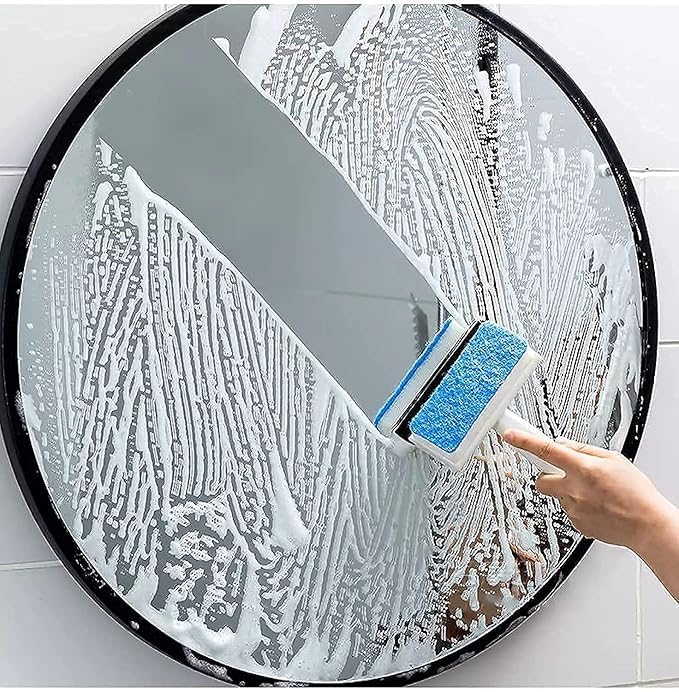 KOIME Multifunctional Window Mesh Screen Cleaner Window Screen Cleaning Wiper Long Handle Washing Equipment Detachable Window Cleaner Tool 2 in 1 Window Cleaner2024