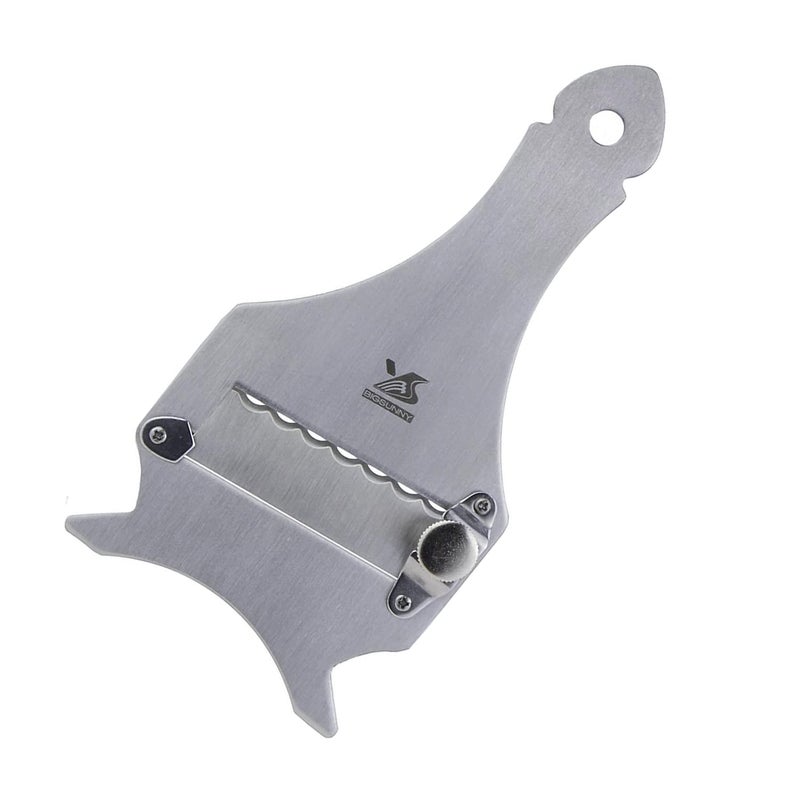 MSY BIGSUNNY 65 قاطع الترافل من الفولاذ المقاوم للصدأ مع شفرات قابلة للتعديل ومكشطة جبن وقشارة ثوم وخضروات