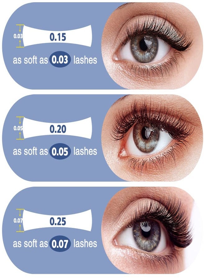 Qeelasee Ellipse Eyelash Extension 0.20 DD Curl 12mm Flat Eyelashes False Mink Individual Eyelash Extension Professional Salon Used by Qeelasee - Image 5