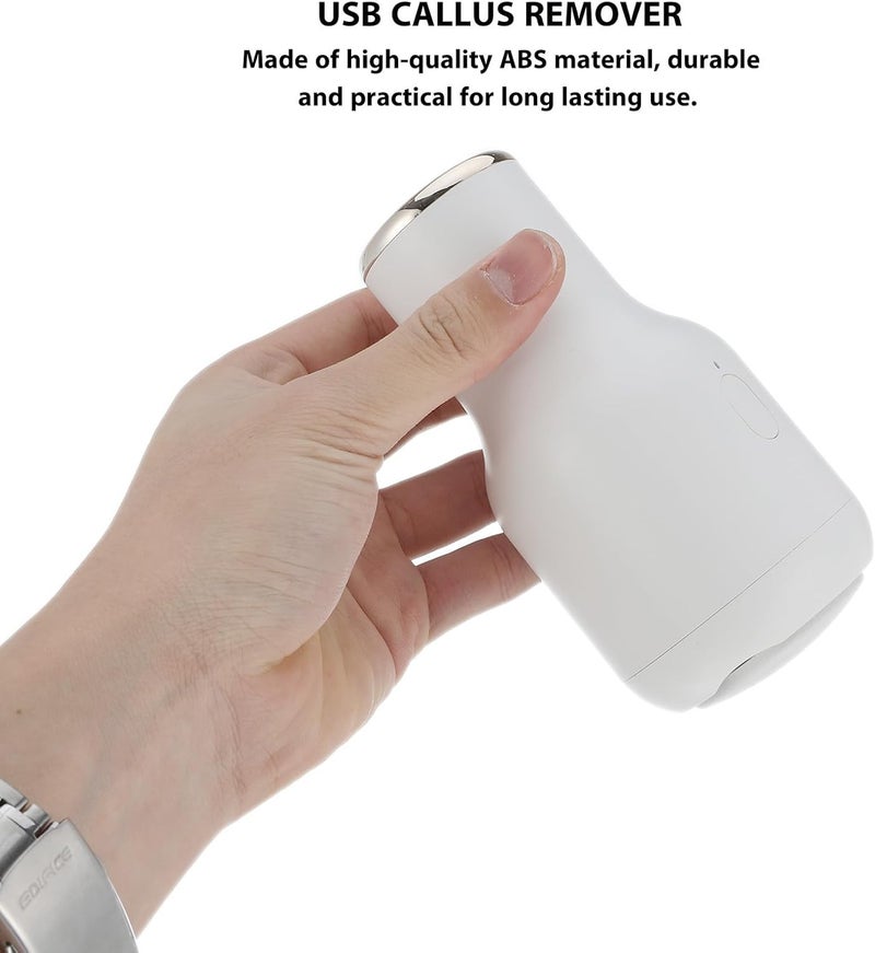 Electric Rechargeable Callus Remover USB Pedicure Tool for Feet Care Dead Skin and Heel Callus Removal Home Foot File - Image 4
