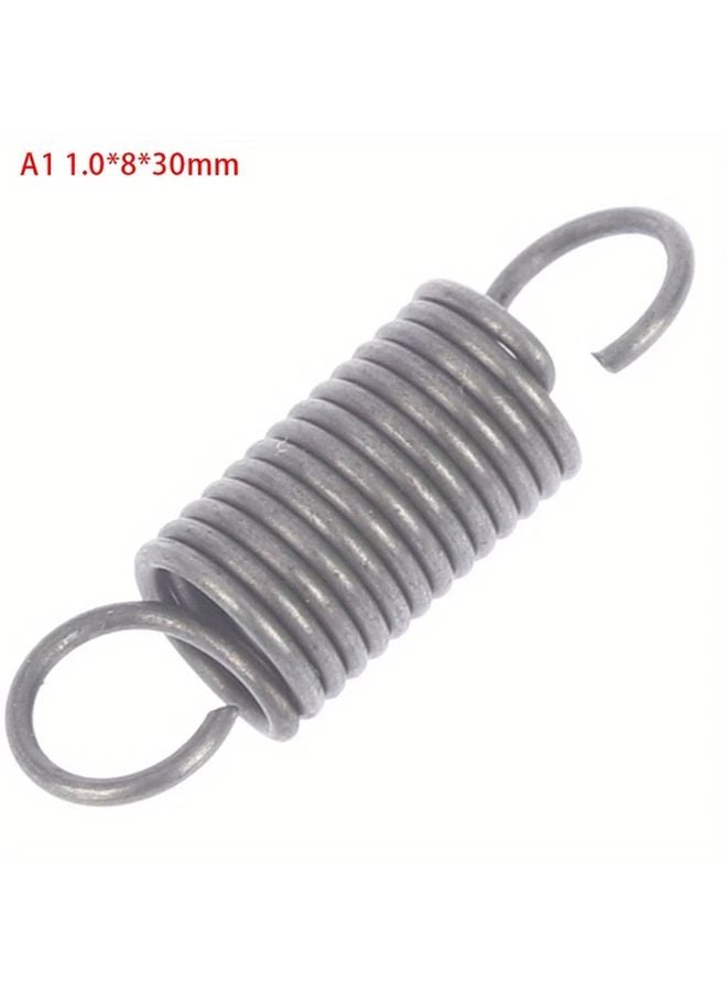 1.0x8x60mm Extension Tension Spring Steel Hook Expansion Spring Wire - Image 4