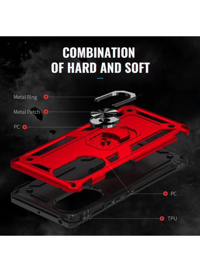 S-TOP Case For Huawei nova 9 Shockproof TPU + PC Holder Phone Case - Image 3