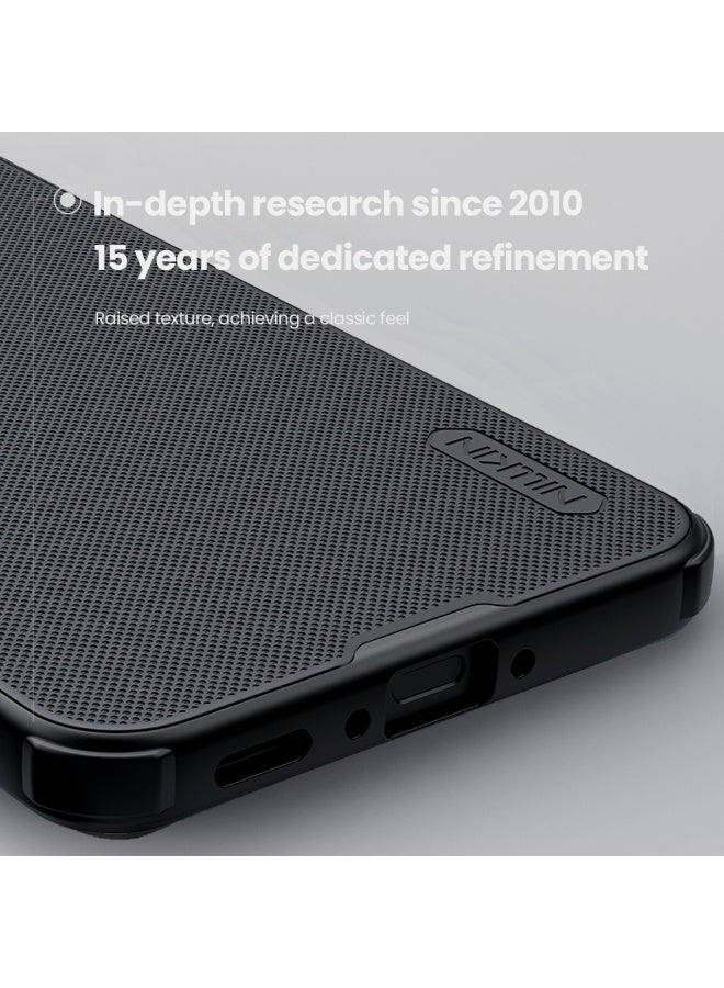 Nillkin Magnetic for Samsung Galaxy A56 5G, TPU Bumper Hard PC Back Cover Slim Fit Shockproof Protective Cover, Black - Image 3