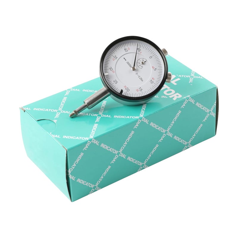 HFS (R) 0-1/4" Dial Indicator Lathe Tool High Precision, 0.25" Range, 0.0005" Graduation Interval - Image 4