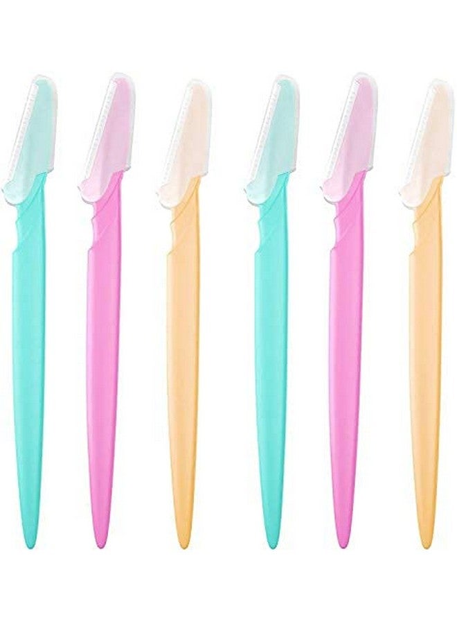 Temperia Women Face Razor | Eyebrow & Facial Hair Removal Razor | Safe & Painfree Remover | Pack of 6 Razors - Image 2
