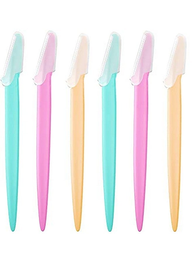 Temperia Women Face Razor | Eyebrow & Facial Hair Removal Razor | Safe & Painfree Remover | Pack of 6 Razors - Image 1