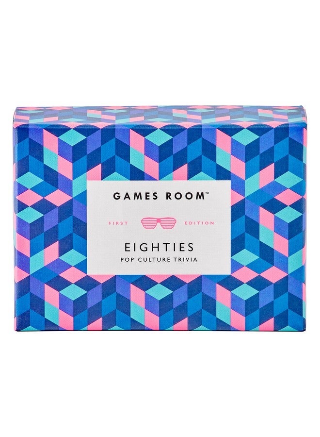 Ridley's Games Room 80s Pop Culture Quiz Trivia Card Game - Trivia Games for Adults and Kids - 2+ Players - Includes 140 Unique Question Cards - Fun Quiz Cards That Make a Great Gift - Image 1