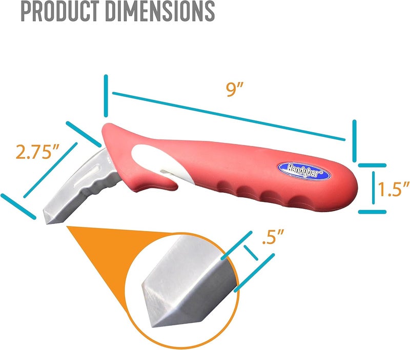 Stander HandyBar, Portable Vehicle Support Handle with Window Breaker and Seat Belt Cutter for Adults, Seniors, and Elderly, Car Door Assist Handle with Non-Slip Grip and Emergency Safety Tools - Image 4
