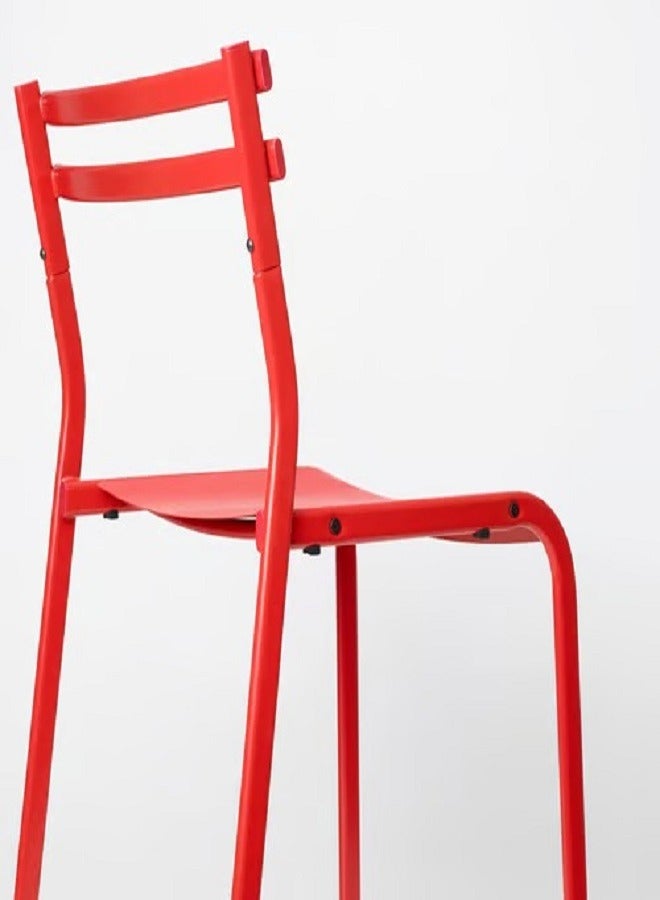 Generic Metal/red chair  - Image 2
