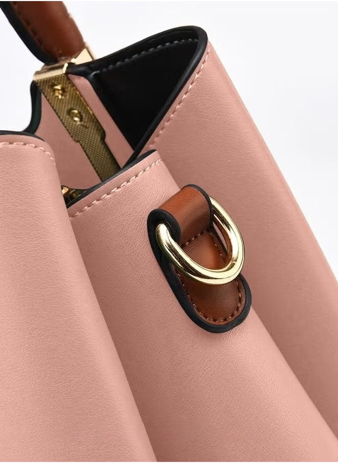 Canway - Retro Elegant Handbag Advanced Leather Unique Chic All-match Large Capacity One Shoulder/Crossbody Messenger Bag for Women/Mother/Girl Friend Gift - Image 1