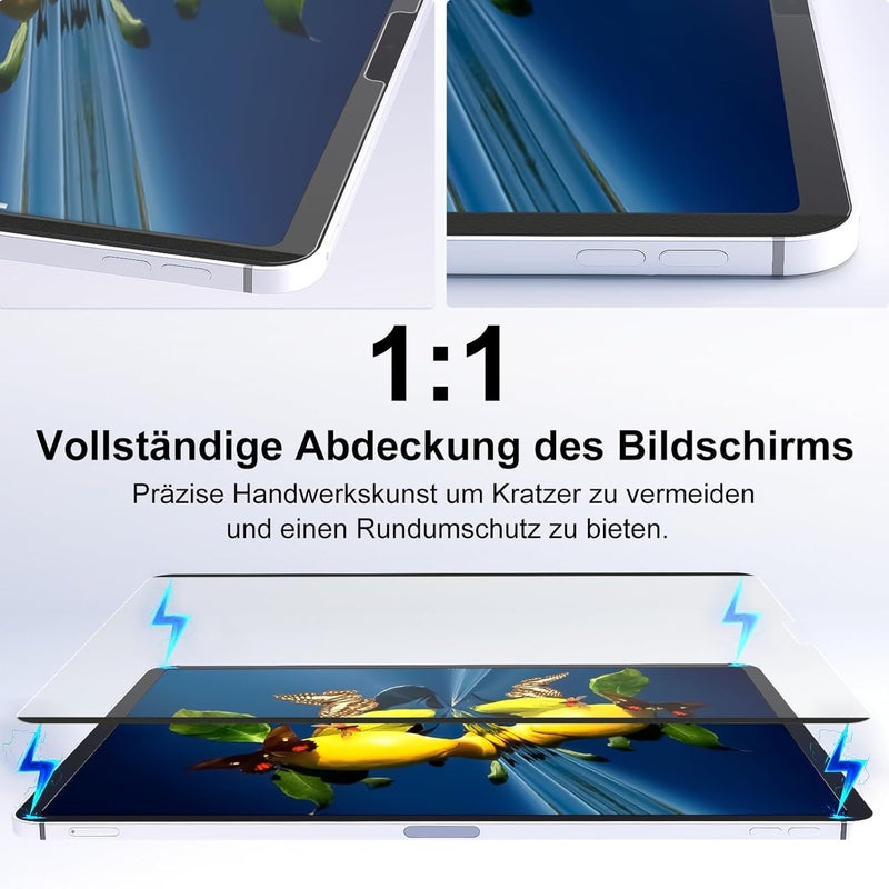 Mamol Pack of 2 Magnetic Paper Screen Protectors Compatible with iPad Air 13 Inch M2/M3, iPad Air 6th/7th Generation (2024-2025), Magnetic Matte Screen Protector for Writing, Drawing, Removable/Anti-Glare - Image 5