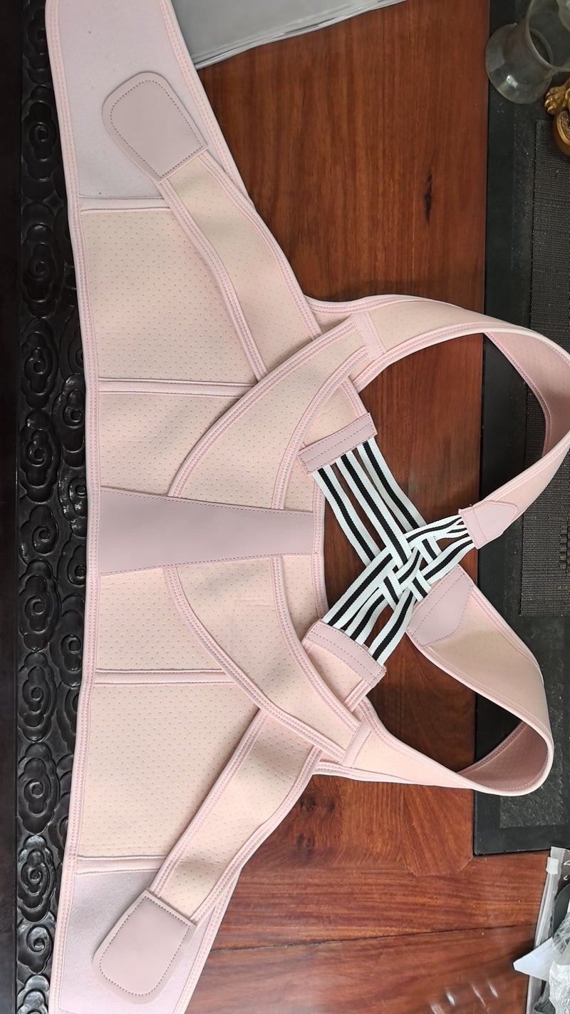 Generic Pink Posture Corrector for Kids Pink (upgrade punching breathable and comfortable) 