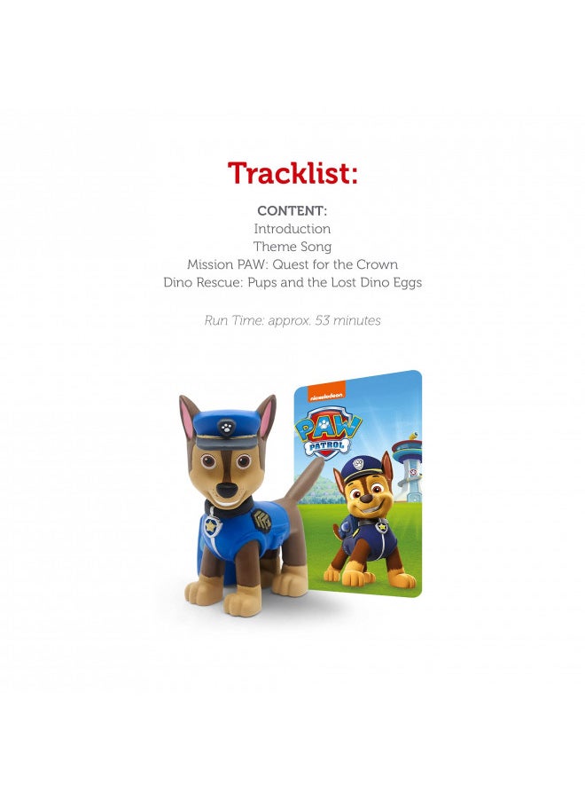 Tonies Chase Audio Play Character from Paw Patrol - pzsku/Z4CF29BD5CF37B64BF8E5Z/45/_/1732281745/1a2b9887-3822-43d3-95cb-03187f92624d