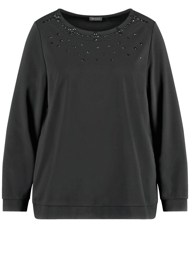 Samoon Decorative Stones Sweatshirt  - Image 3