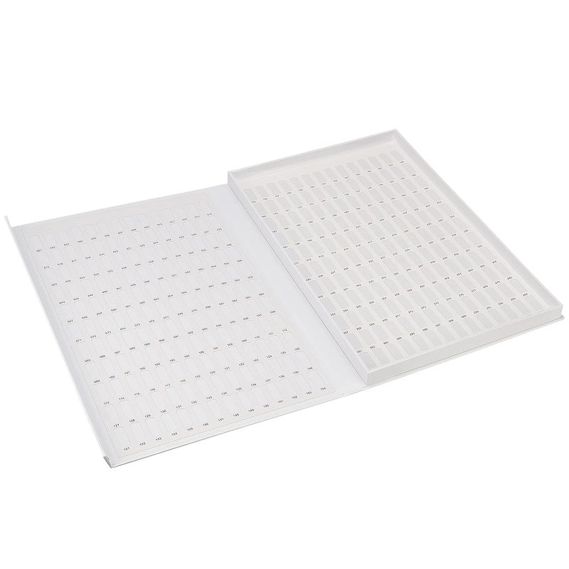 PINGEUI 2 Pack 308 Colors Nail Display Book, Nail Gel Polish Display Chart with 720 Nail Tips, Nail Color Sample Book Nail Gel Color Card Book, for Nail Salon - Image 5