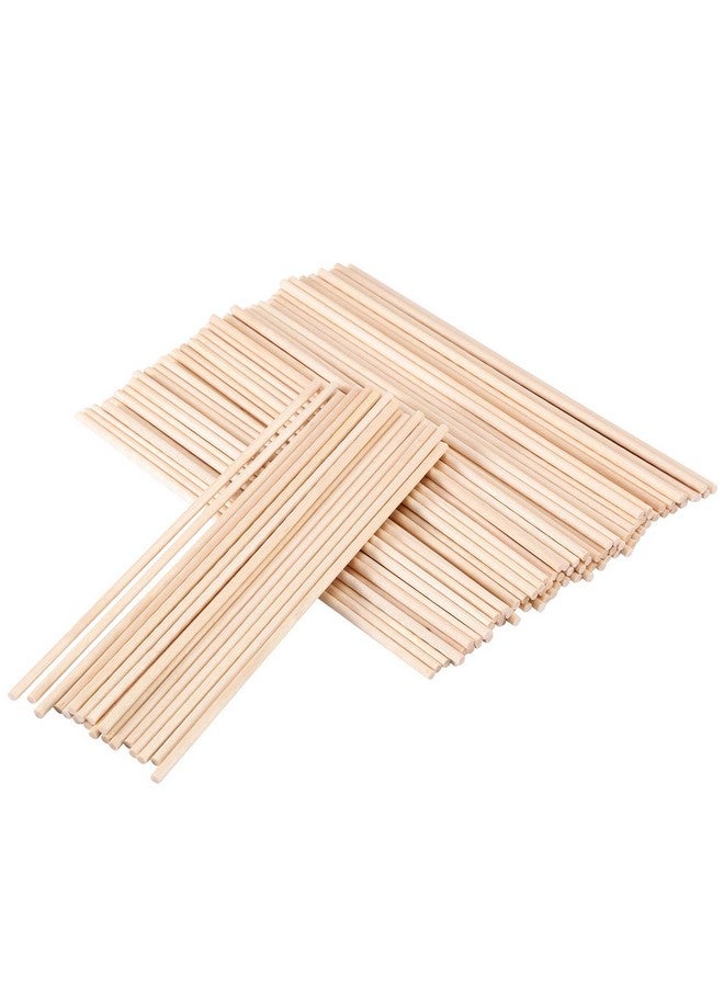 Senkary Wooden Dowel Rods 1/8 X 12 Inch Unfinished Natural Wood Craft Dowel Rods 100 Pieces - Image 5