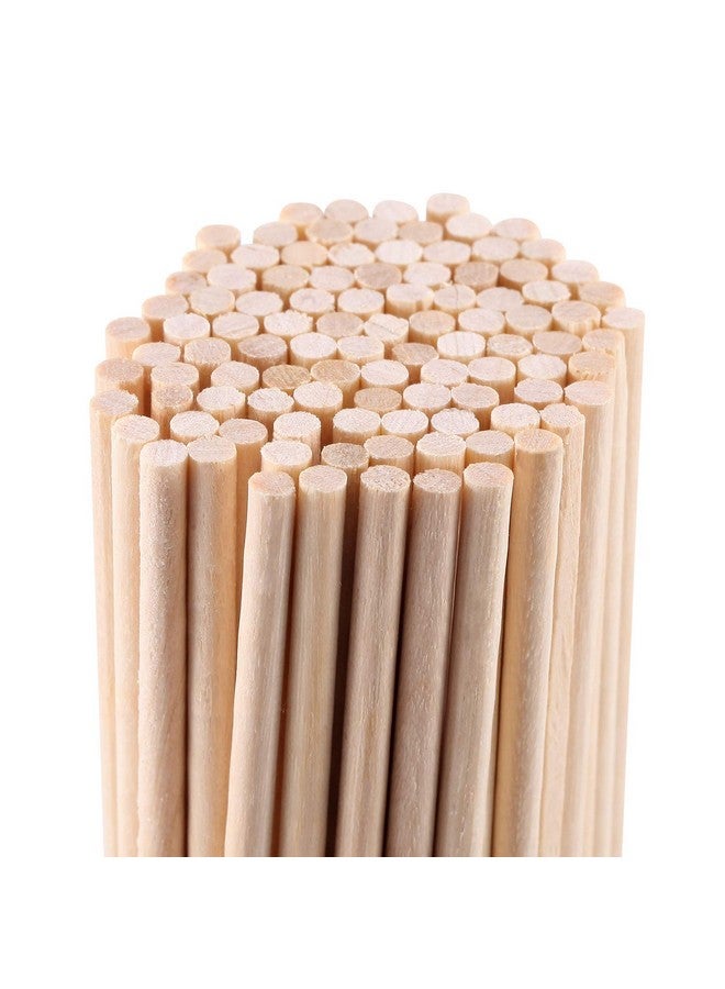 Senkary Wooden Dowel Rods 1/8 X 12 Inch Unfinished Natural Wood Craft Dowel Rods 100 Pieces - Image 4