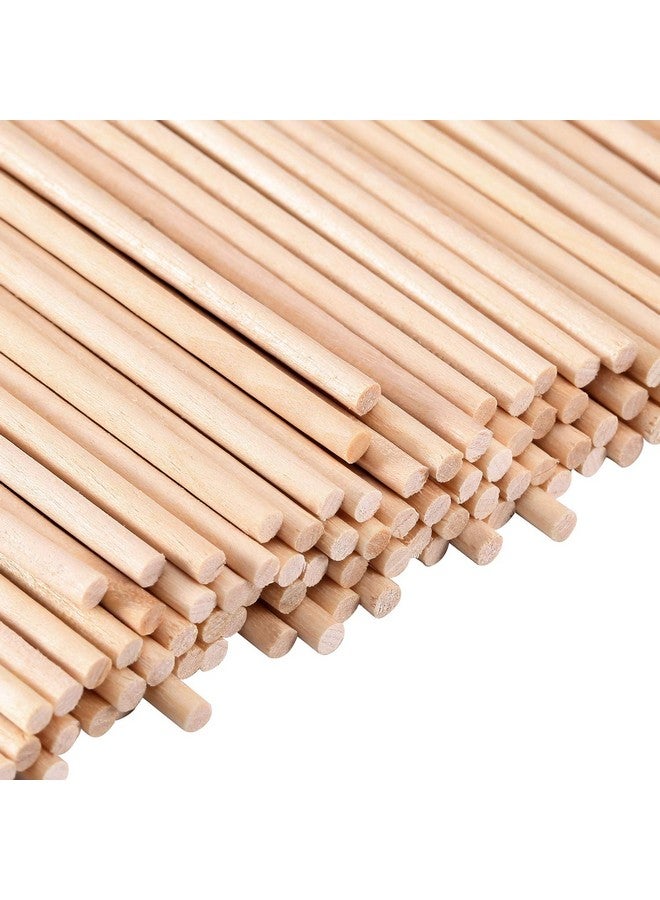 Senkary Wooden Dowel Rods 1/8 X 12 Inch Unfinished Natural Wood Craft Dowel Rods 100 Pieces - Image 2