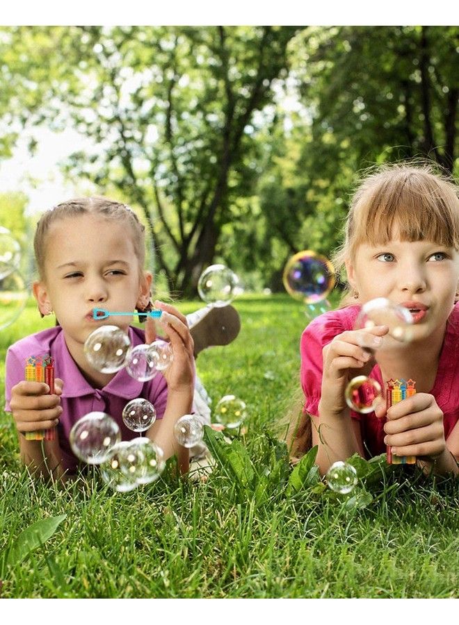 30 Bubble Party Favors For Kids 48 Bubble Maker Kids Goodie Bags Stuffer Bulk Prizes Assortment For Kids Bubbles Wand Wedding Fiesta Birthday Bulk Easter Basket Stuffers For Kids - Image 5