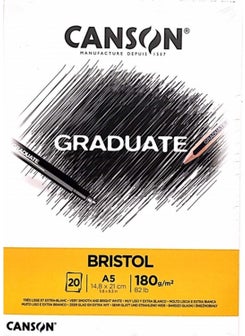 Gradute Bristol A5 180GR 20 Sheets