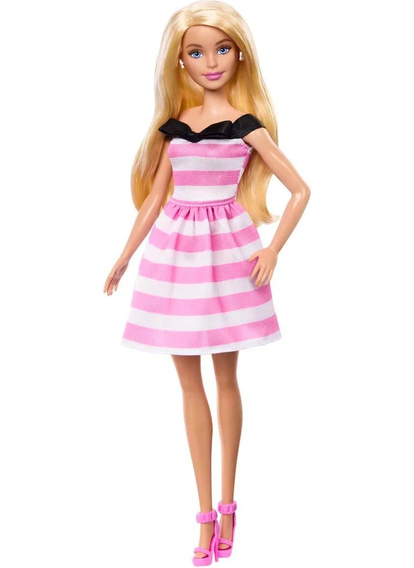 باربي 65th Anniversary Special Pink Dress Doll HTH66