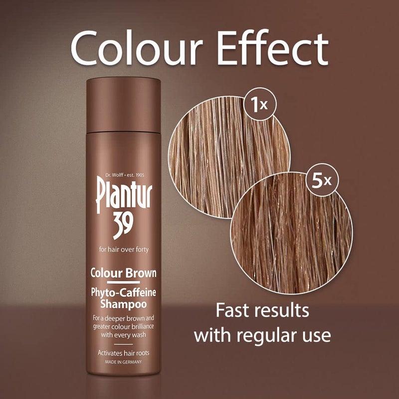 Plantur 39 Color Brown Phyto-Caffeine Shampoo, 8.45 Fl Oz - Image 3