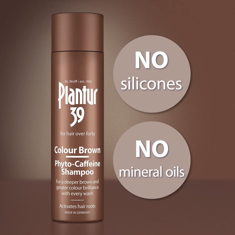 Plantur 39 Color Brown Phyto-Caffeine Shampoo, 8.45 Fl Oz - Image 4