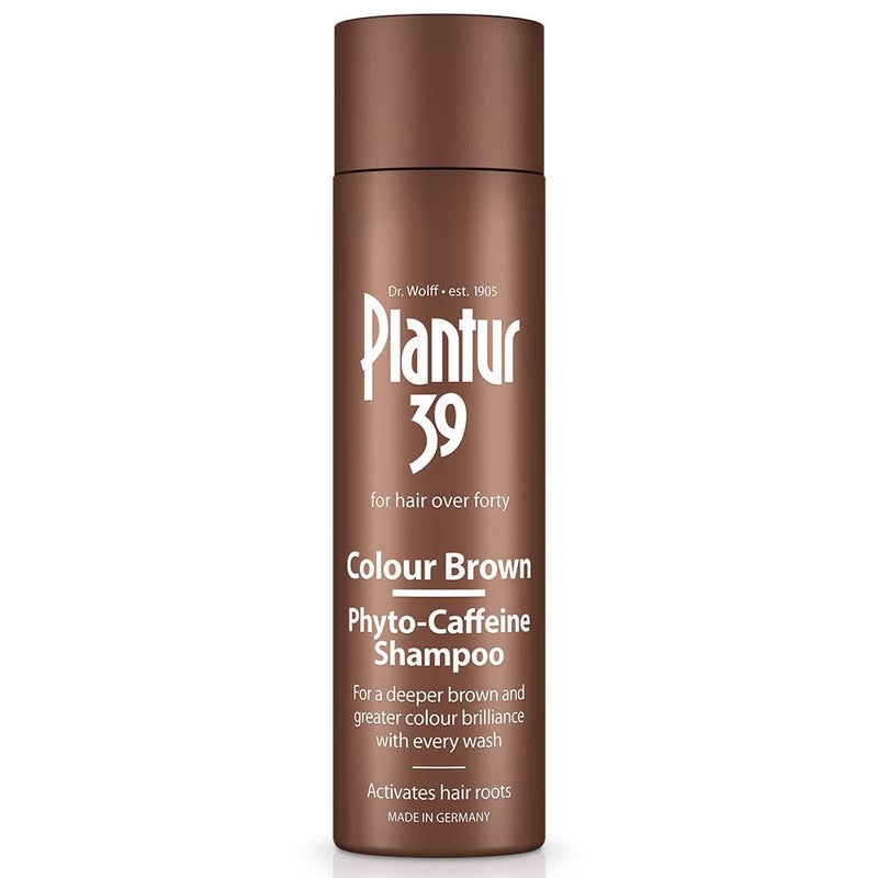 Plantur 39 Color Brown Phyto-Caffeine Shampoo, 8.45 Fl Oz - Image 1