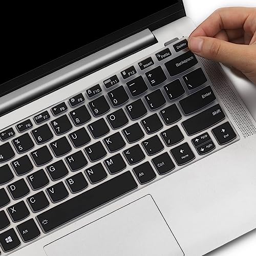 RAYA Silicone Keyboard Cover for Lenovo ideapad Slim3 & Slim5 14inch Laptops | Keyboard Cover for Lenovo IdeaPad Flex 5 & Yoga 7i 2-in-1 / Yoga Slim 6i Laptops (Black) - Image 5